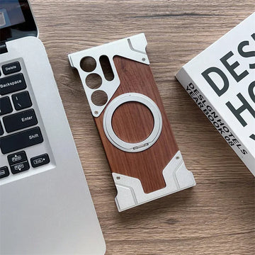 Solid Wood Phone Case for Samsung Galaxy S25 S24 S23 Ultra