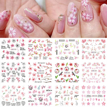 Cherry Blossom Nail Stickers